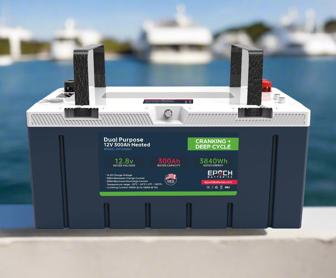 Epoch 12V 300Ah Cranking & Deep Cycle Lithium Battery (Dual Purpose) - Pro Series