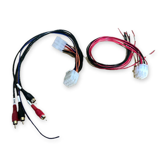 Yamaha Aquatic AV (AAV) amp input and output harness set, plug and play